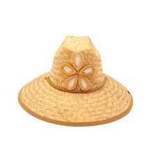 STRAW HATS - RATTAN FLOWER