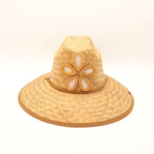 STRAW HATS - RATTAN FLOWER