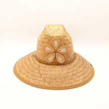 STRAW HATS - RATTAN FLOWER