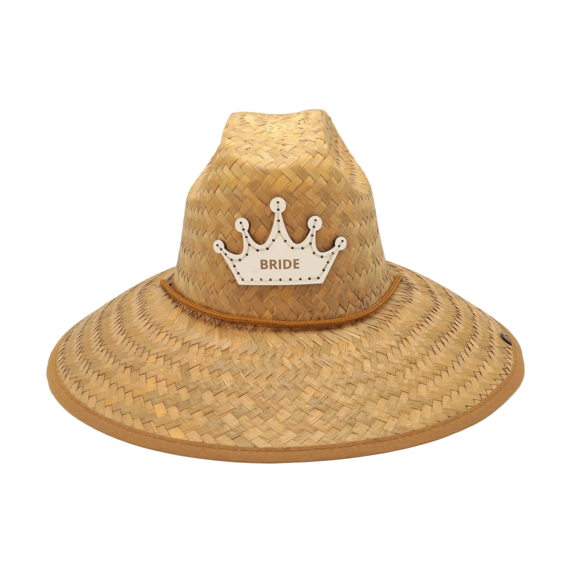 STRAW HAT - BRIDE TIARA