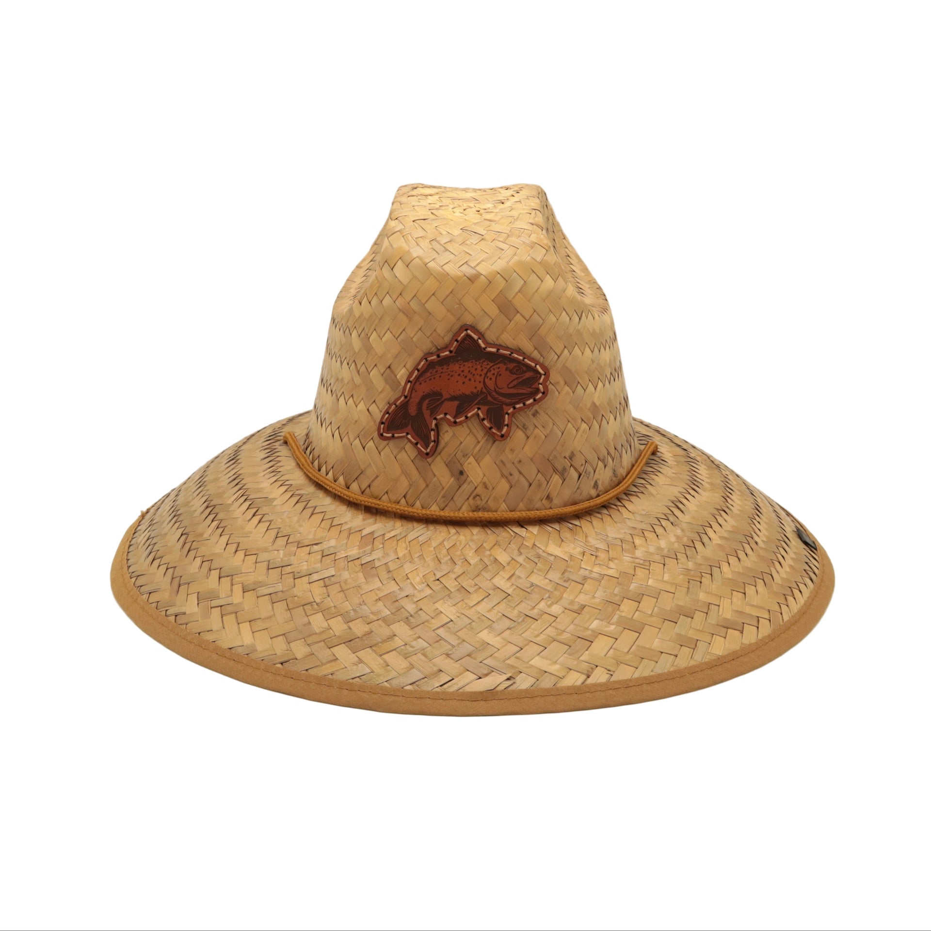 STRAW HAT - BROWN TROUT