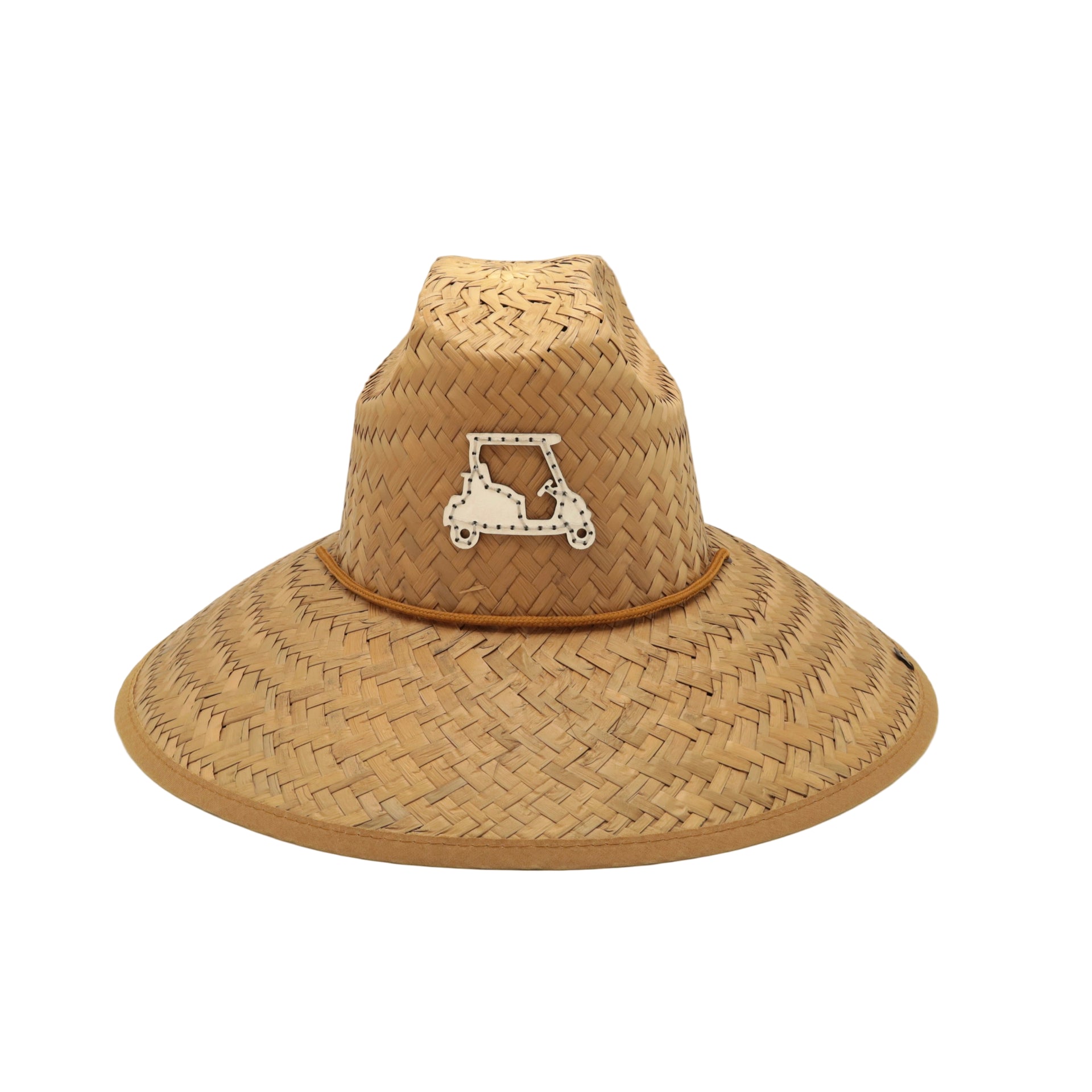 STRAW HAT - GOLF CART