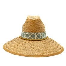 STRAW HATS - LATTICE MOTIF