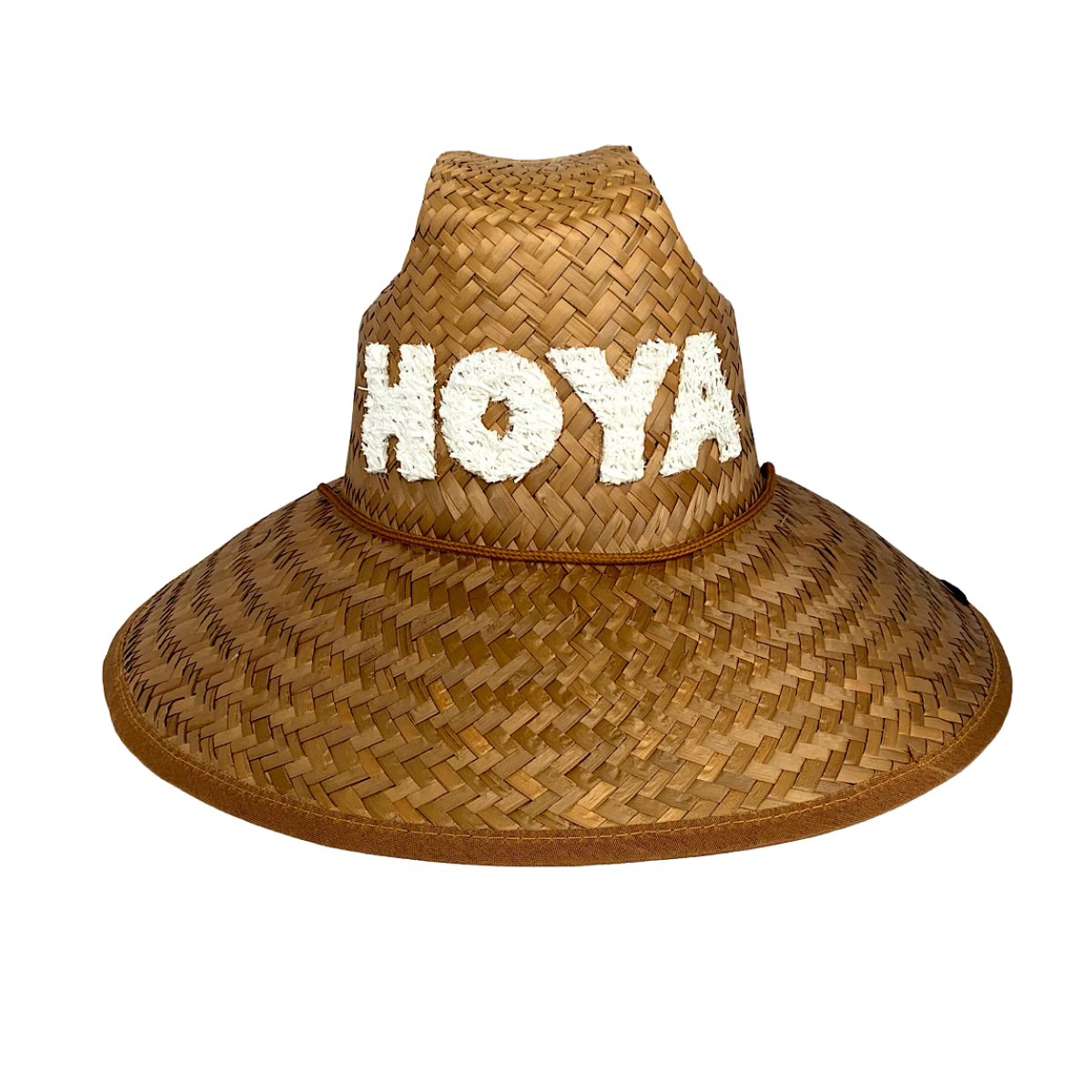 CUSTOM INITIAL/WORD FAUX GRASS STRAW HATS (CHOOSE 1-8 LETTERS)